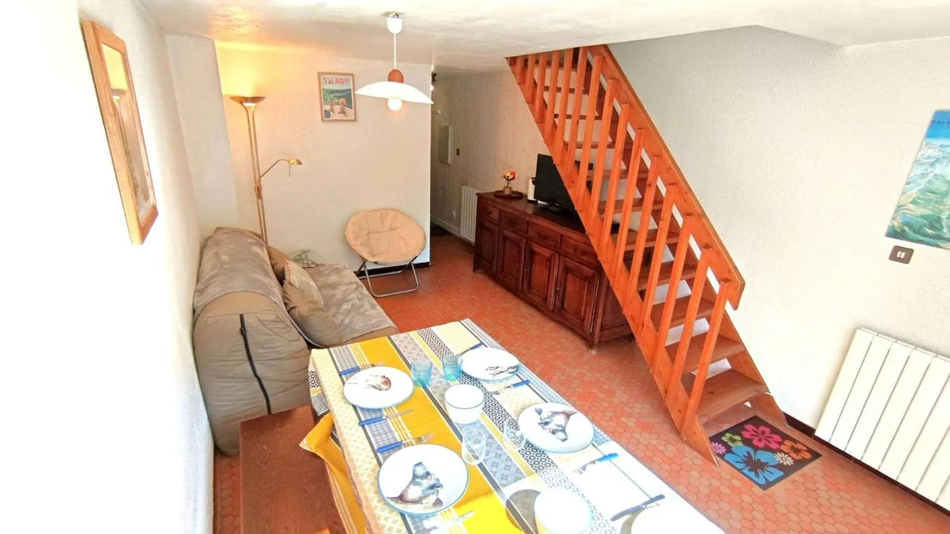 Duplex T3 6 Pers - Saint-Lary-Soulan Avec Tv, Parking, Casier A Skis - Fr-1-457-352 0*,  Francie